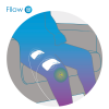 Electrode Arthro-Fllow pour stimulateur Fllow Expert (lot de 2)